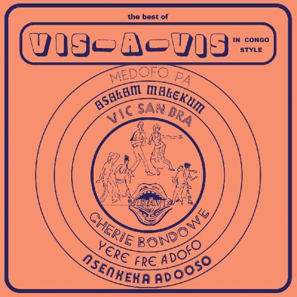 the album cover for Vis-A-Vis - Best Of Vis-A-Vis In Congo Style