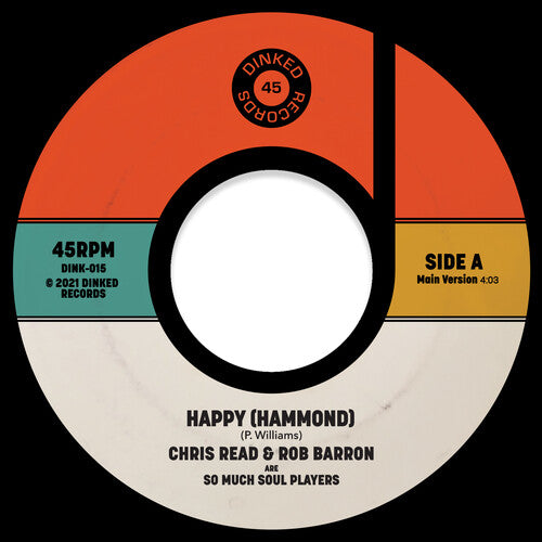So Much Soul Players (Chris Read & Rob Barron) - Happy (Hammond) (Vinyl)