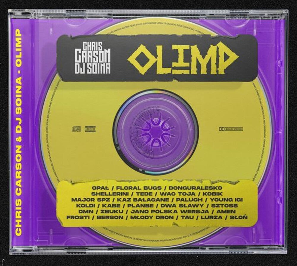 the album cover for Chris Carson/ Dj Soina - Olimp (Pol)
