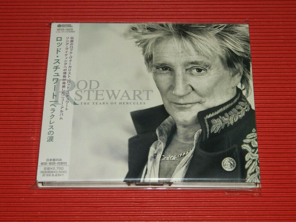 the album cover for Rod Stewart - The Tears Of Hercules (incl. bonus material) [Import]