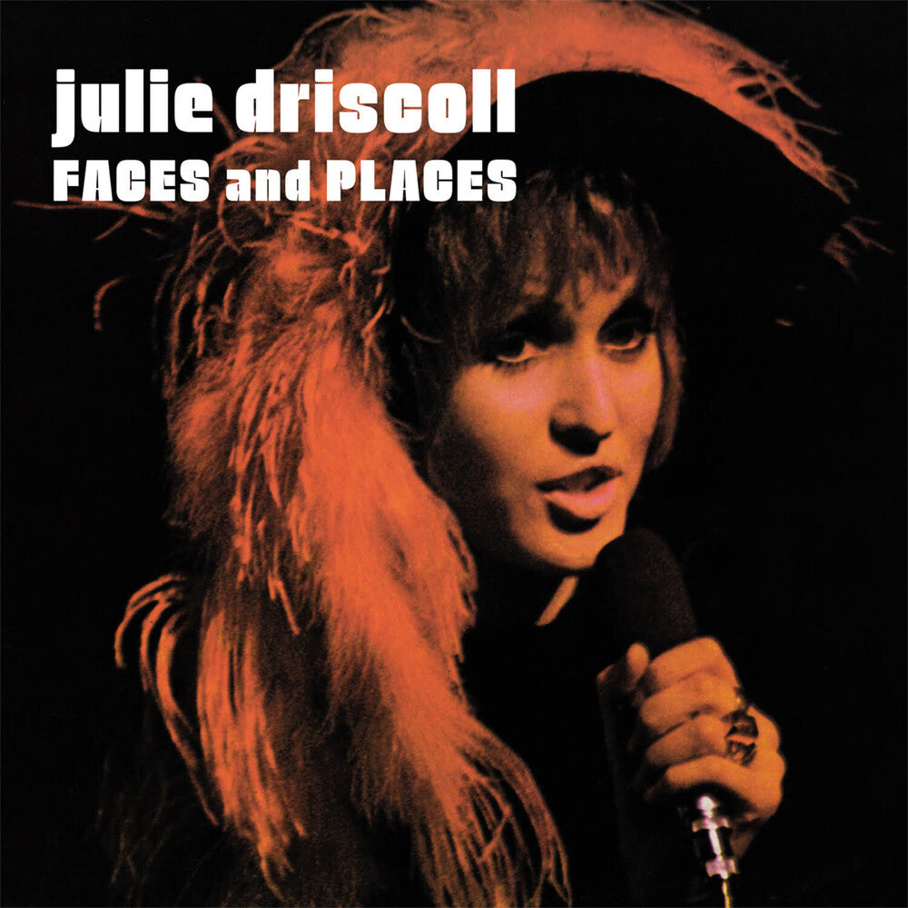 the album cover for Julie Driscoll - Faces & Places