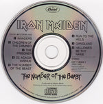 Iron Maiden : The Number Of The Beast (CD, Album, RE, CAP)