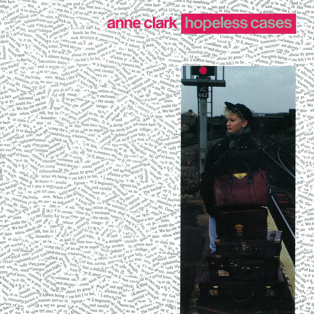 the album cover for Anne Clark - Hopeless Caees