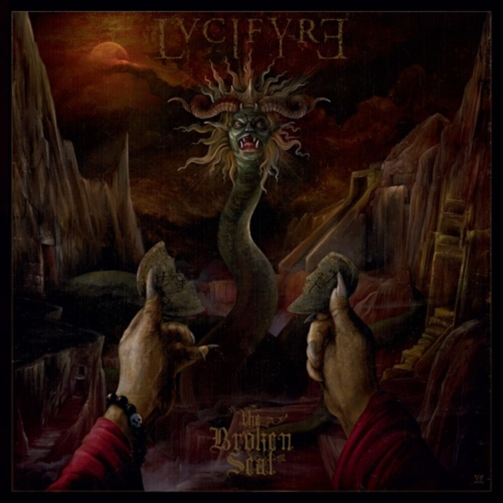 the album cover for Lvcifyre - Broken Seal