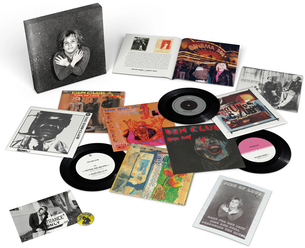 the album cover for Gun Club - Preaching The Blues