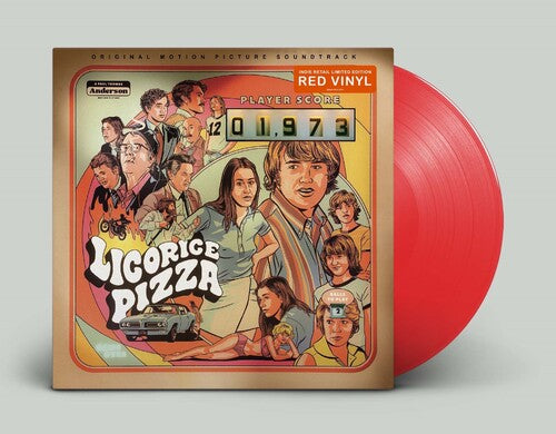 Varios artistas - Licorice Pizza (Banda sonora original de la película) [LP rojo] (Vinilo)