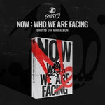 Ghost9 - Now: Who We Are Facing (Photocard, Postcard, Stand, Sticker, Gleez Sticker + Gleez Accordion Calendar) (CD)
