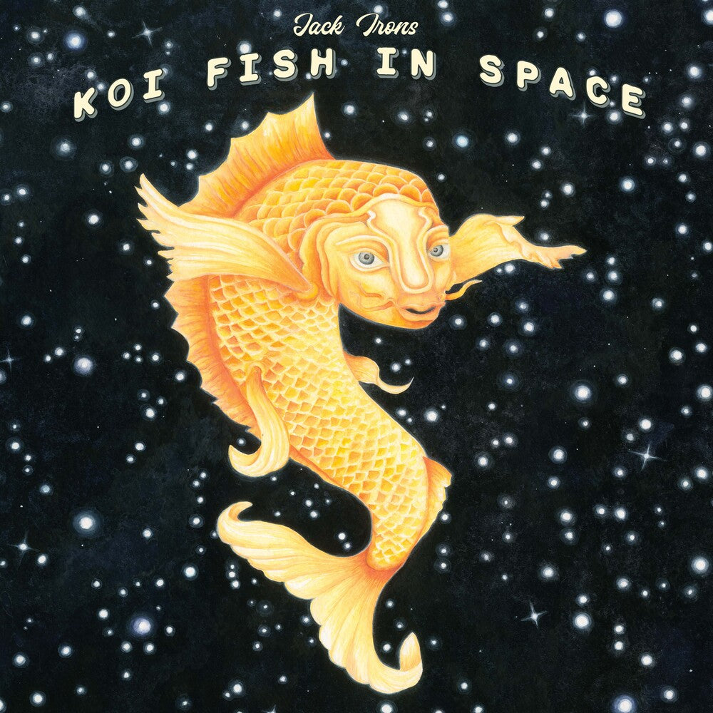 the album cover for Jack Irons - Koi Fish In Space