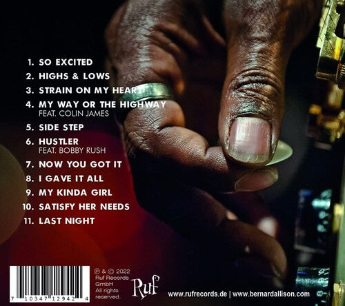 Bernard Allison - Highs & Lows (CD)