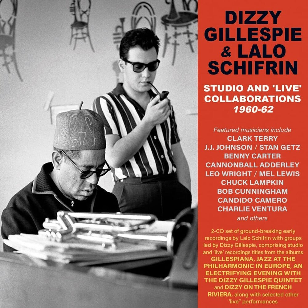 the album cover for Dizzy Gillespie/ Schifrin,Lalo - Studio And 'live' Collaborations 1960-62