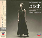 the album cover for Bach / Suwanai Akiko - Bach: Sonatas & Partitas For Solo Violin [Limited Edition]