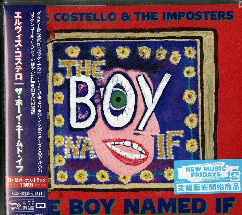 the album cover for Elvis Costello - Boy Named If (Bonus Track) (Shm) (Jpn)