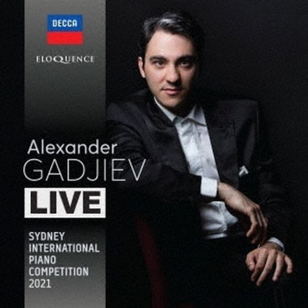 the album cover for Alexander Gadjiev - Alexander Gadjiev: Live (Shm) (Jpn)