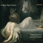 the album cover for Cage / Denisova / Kornienko - New Night Music