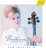 the album cover for J Bach .S. / Topalovic - Solo Cello Fantasy