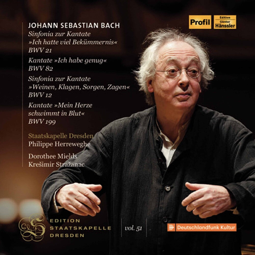 the album cover for J Bach .S. / Sachsische Staatskapelle Dresden - Edition Staatskapelle Dresden 51 (2pk)