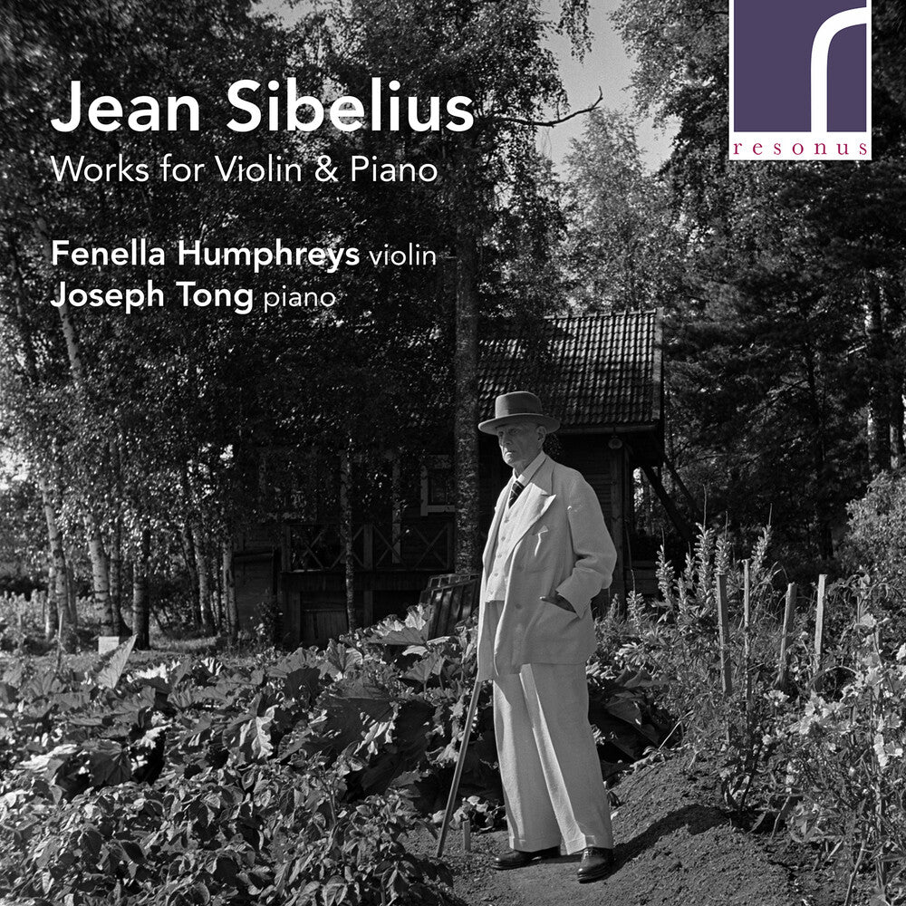 the album cover for Sibelius / Humphreys - Works For Violin & Piano