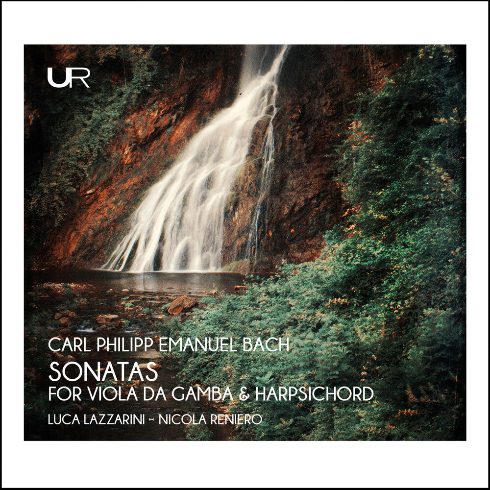 the album cover for Bach, C.P.E / Lazzarini / Reniero - Sonatas for Viola Da Gamba & Harpsichord