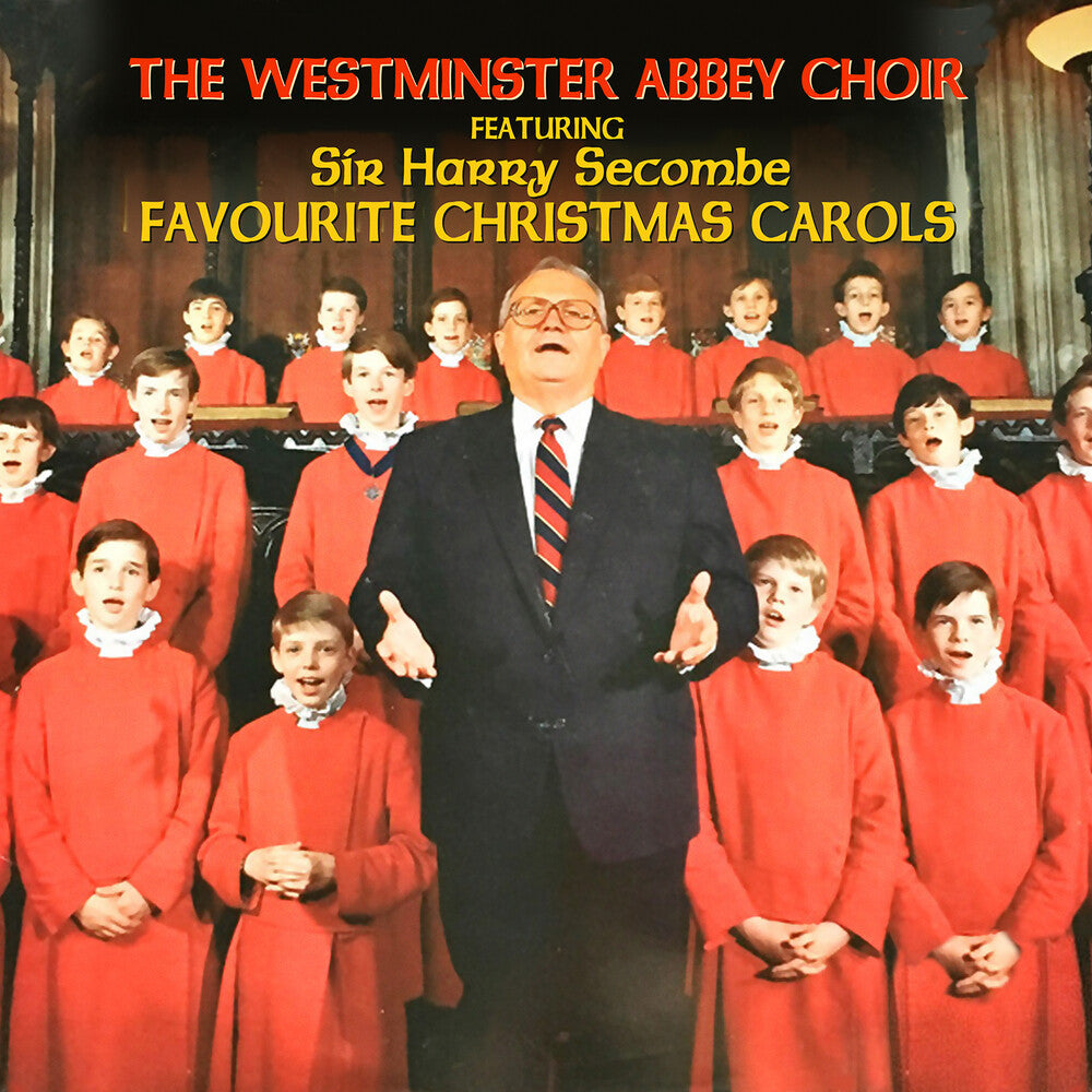 the album cover for Westminster Abbey Choir - Favourite Christmas Carols (Mod)