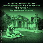 the album cover for Scottish Chamber Orchestra - Wolfgang Amadeus Mozart: Violin Concerto No. 5 In