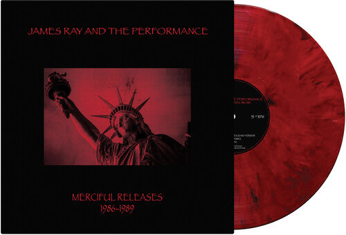 James Ray & the Performance - Merciful Releases 1986-1989 (Red Marble) (Vinyl)