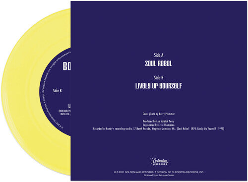 Bob Marley - Soul Rebel (Amarillo) (Vinilo)