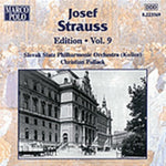 the album cover for J. STRAUSS - Edition-Vol. 9