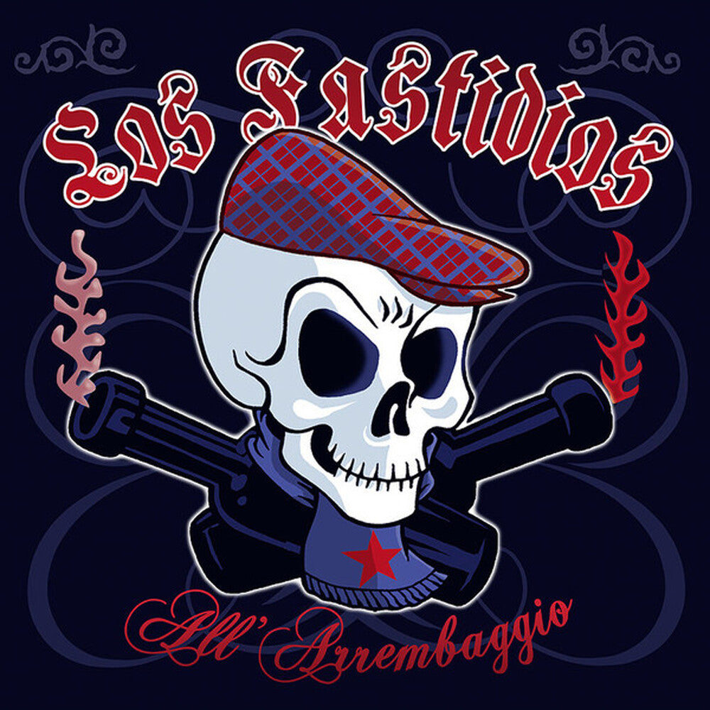 the album cover for Los Fastidios - All Arrembaggio (Blue) [Colored Vinyl]