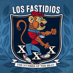 the album cover for Los Fastidios - Xxx The Number Of The Beat
