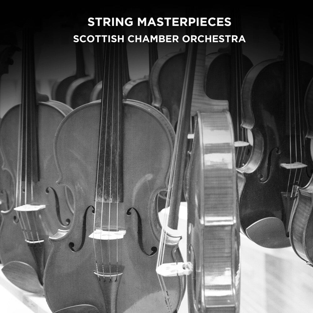 the album cover for Scottish Chamber Orchestra - String Masterpieces (Mod)