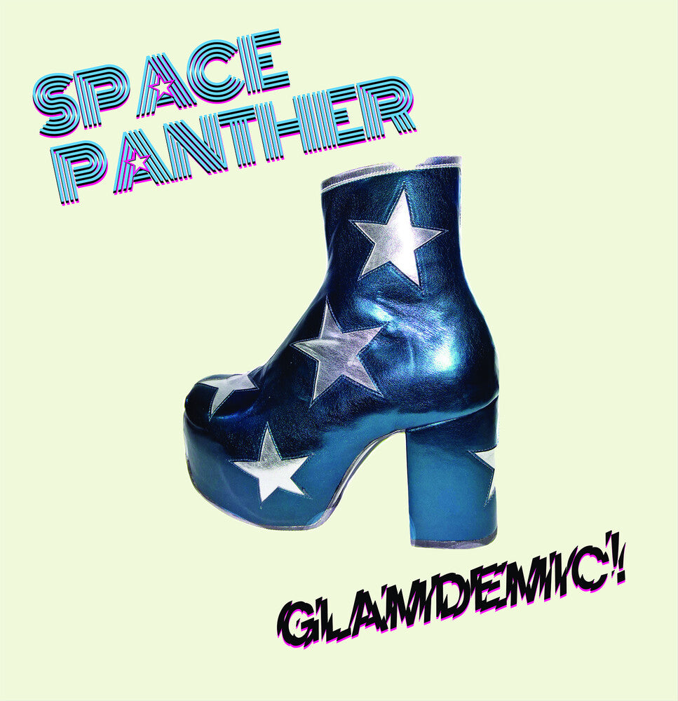 the album cover for Space Panther - Glamdemic