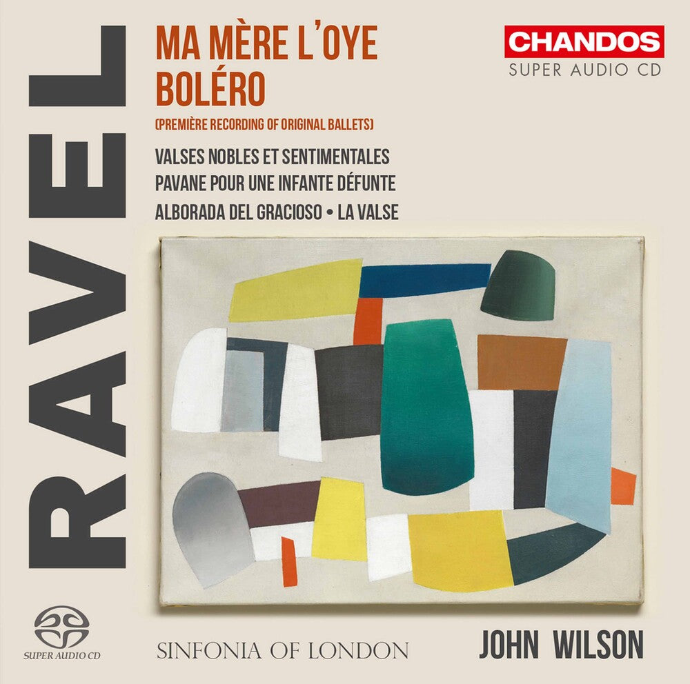 the album cover for Ravel / Sinfonia Of London / Wilson - Orchestral Works (Hybr)