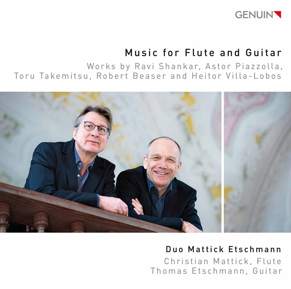 the album cover for Beaser - Music For Flute & Guitar