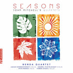 the album cover for Mitchell / Benda Quartet - Seasons
