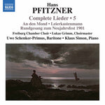 the album cover for Pfitzner / Schenker-Primus / Simon - Complete Lieder 5