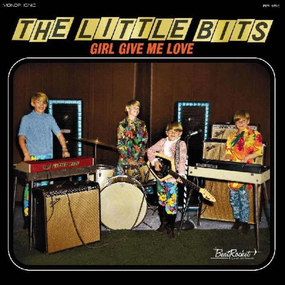 the album cover for Little Bits - Girl Give Me Love [Colored Vinyl] (Org) (Uk)