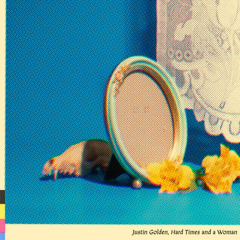 the album cover for Justin Golden - Hard Times & A Woman