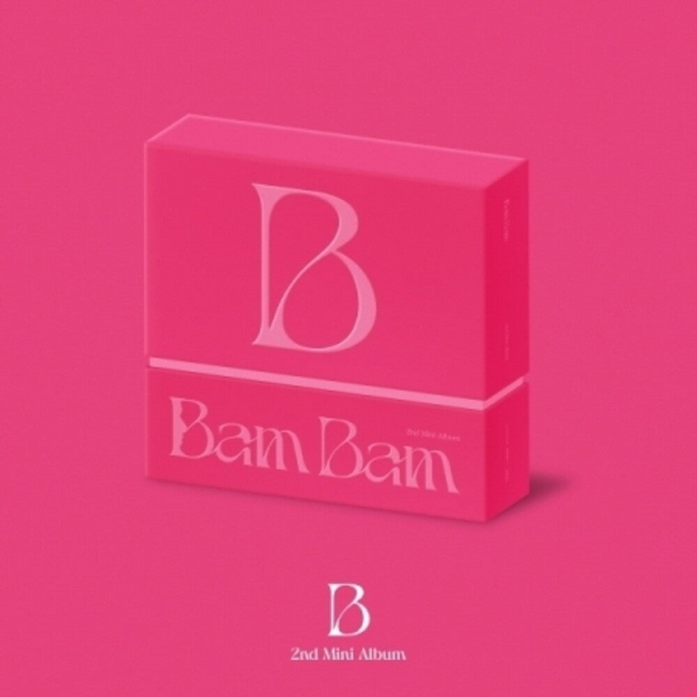 the album cover for BamBam - B (Bam B Ver.) (Post) (Stic) (Phob) (Phot) (Asia)