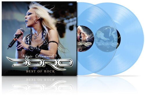 Doro - Magic Diamonds - Lo mejor del rock (Curazao Clear) (Vinilo)