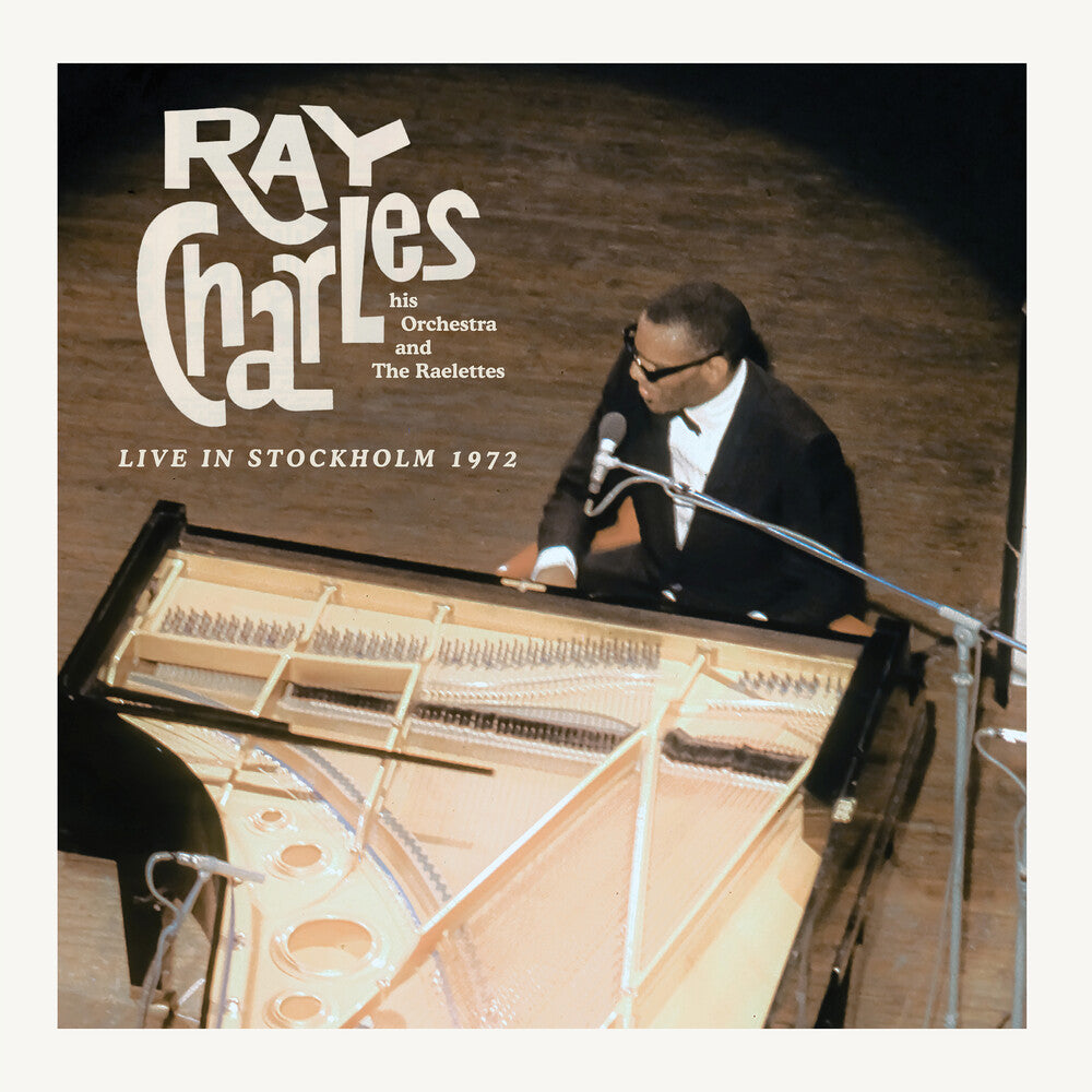 the album cover for Ray Charles - Live In Stockholm 1972 (Ofgv)