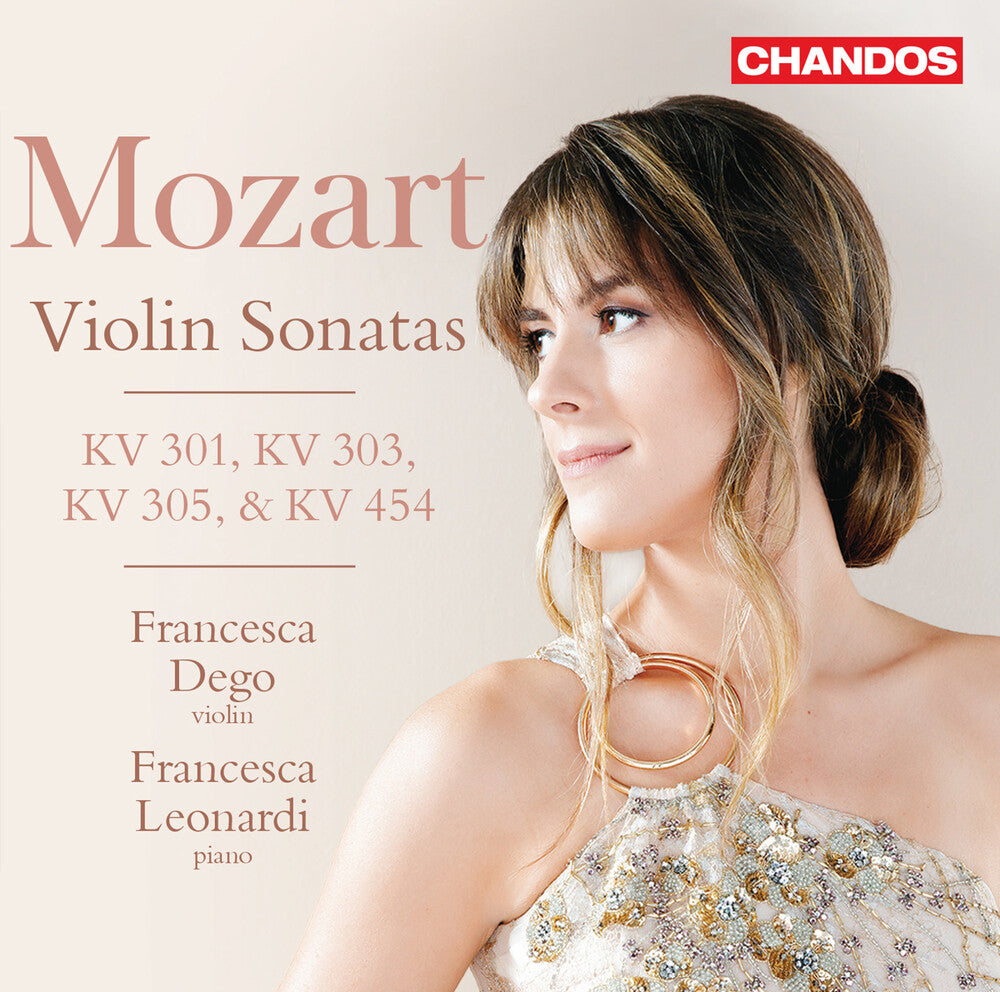 the album cover for Mozart / Dego / Leonardi - Violin Sonatas