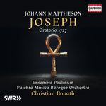 the album cover for Mattheson / Fahrion - Joseph (Oratorio)