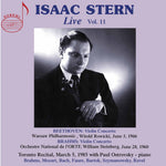 the album cover for Bartok / Stern / Warsaw Philharmonic - Isaac Stern Live 11 (2pk)