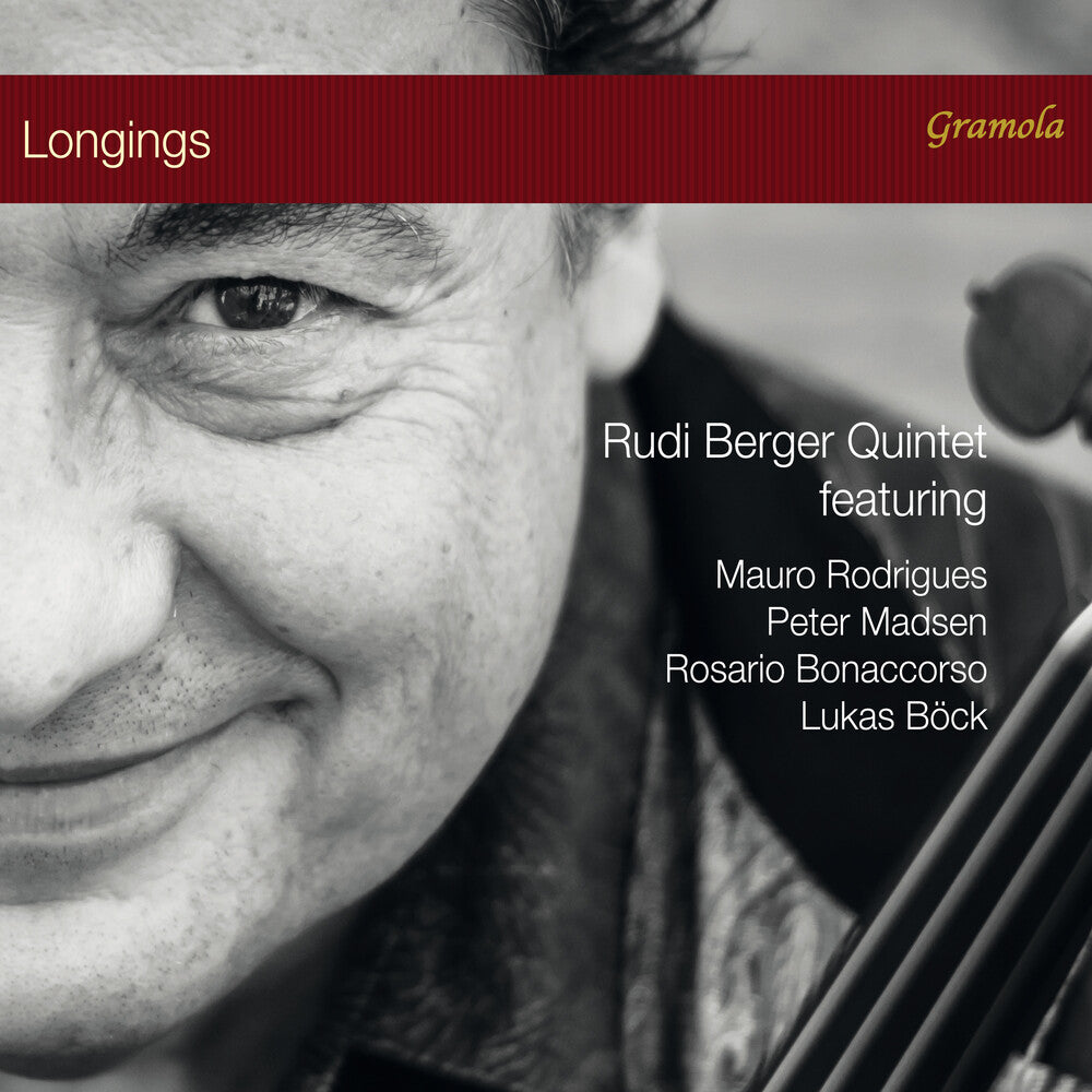 the album cover for Berger / Rudi Berger Quintet - Longings
