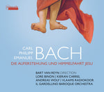 the album cover for C Bach .P.E. / Reyn / Vlaams Radiokoor - Die Auferstehung