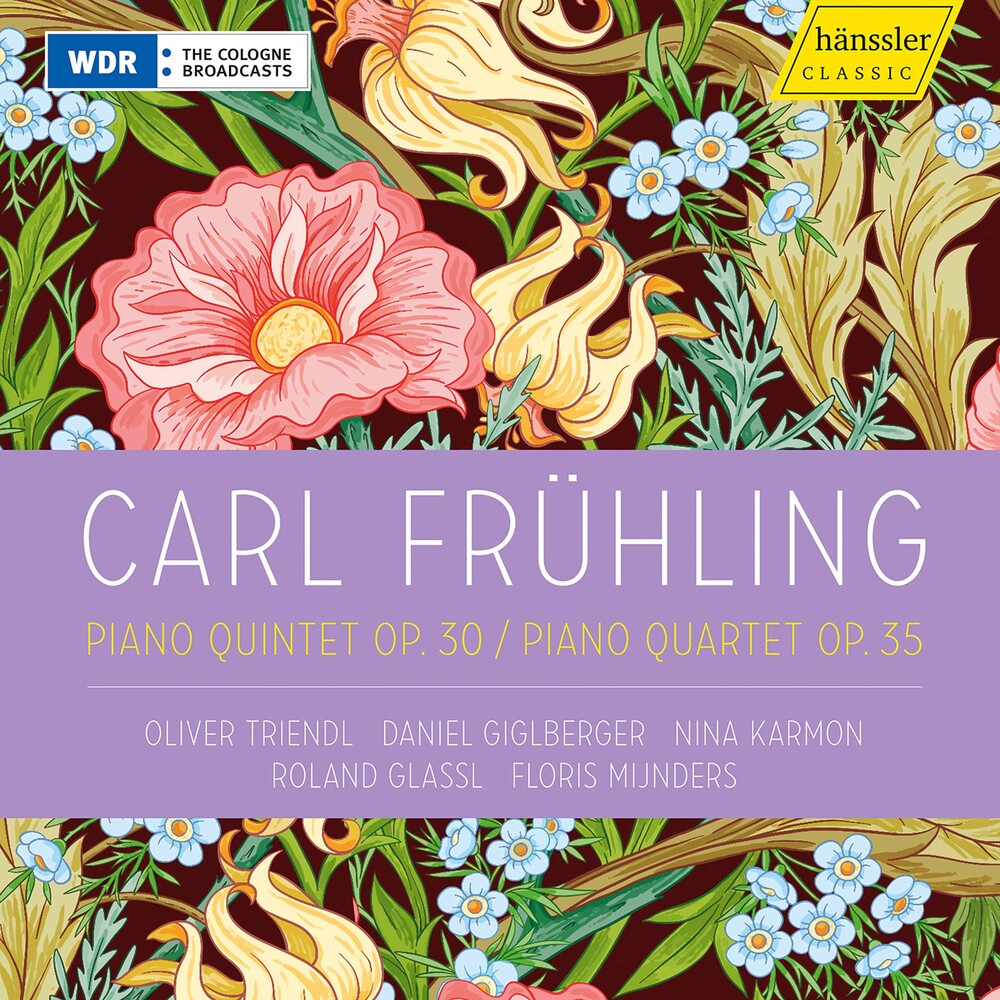 the album cover for Fruhling / Triendl / Mijnders - Piano Quintet 30
