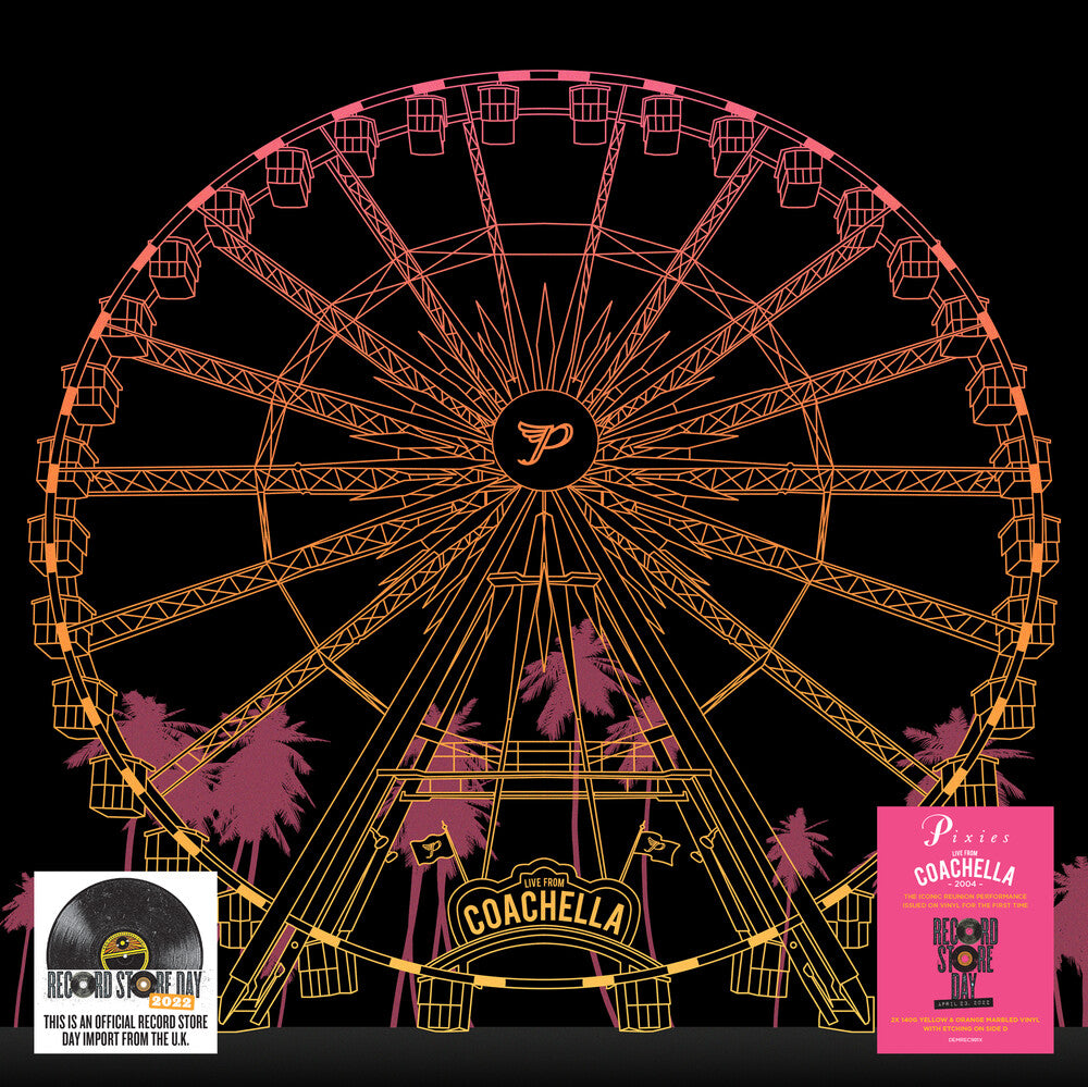 the album cover for Pixies - Live at Coachella 2004 [RSD 2022]