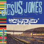 the album cover for Jesus Jones - Scratched - Unreleased Rare Tracks & Remixes [RSD 2022]