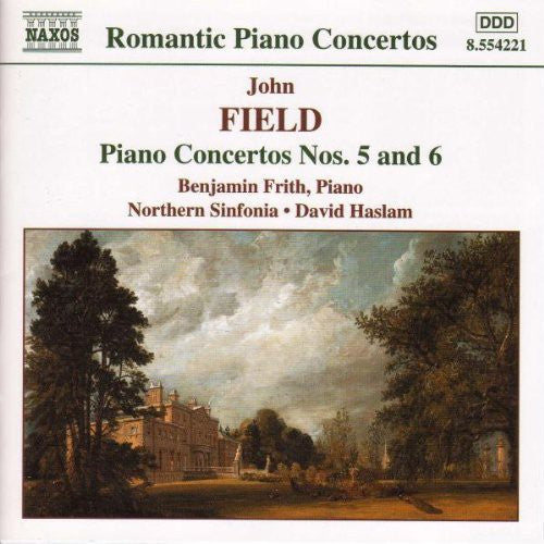 the album cover for Benjamin Frith - Piano Concertos 5 & 6