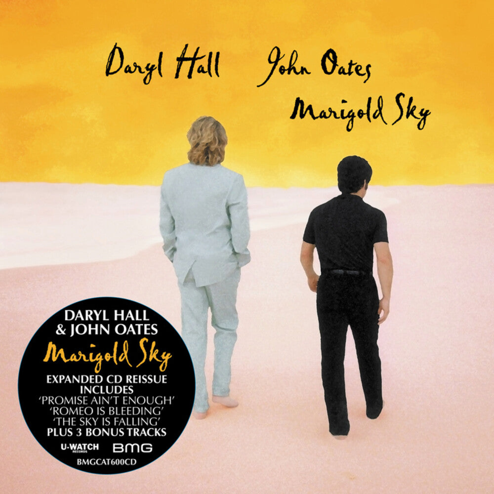 the album cover for Daryl Hall & John Oates - Marigold Sky: 25th Anniversary